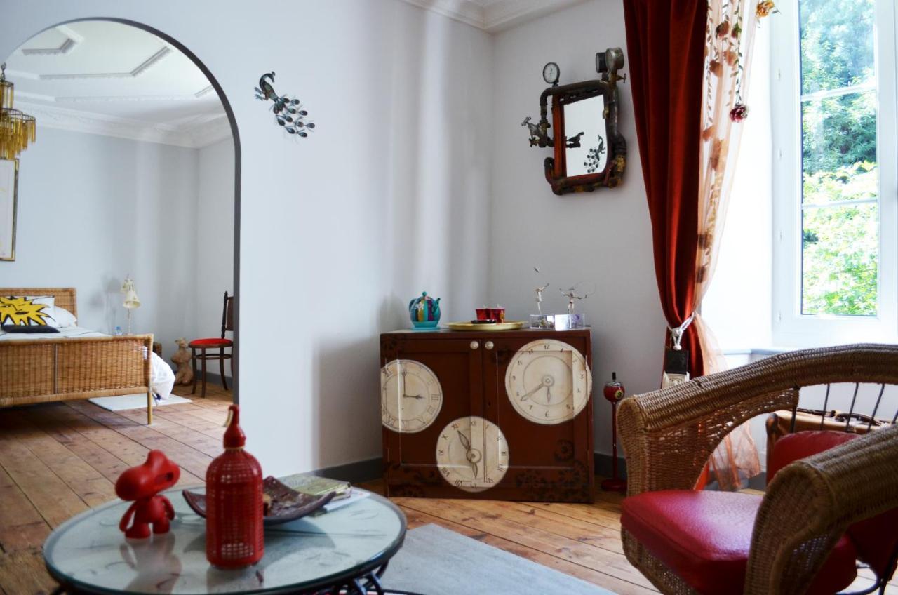 Bed and Breakfast Domaine Des Papeteries Plounevez-Moedec Esterno foto